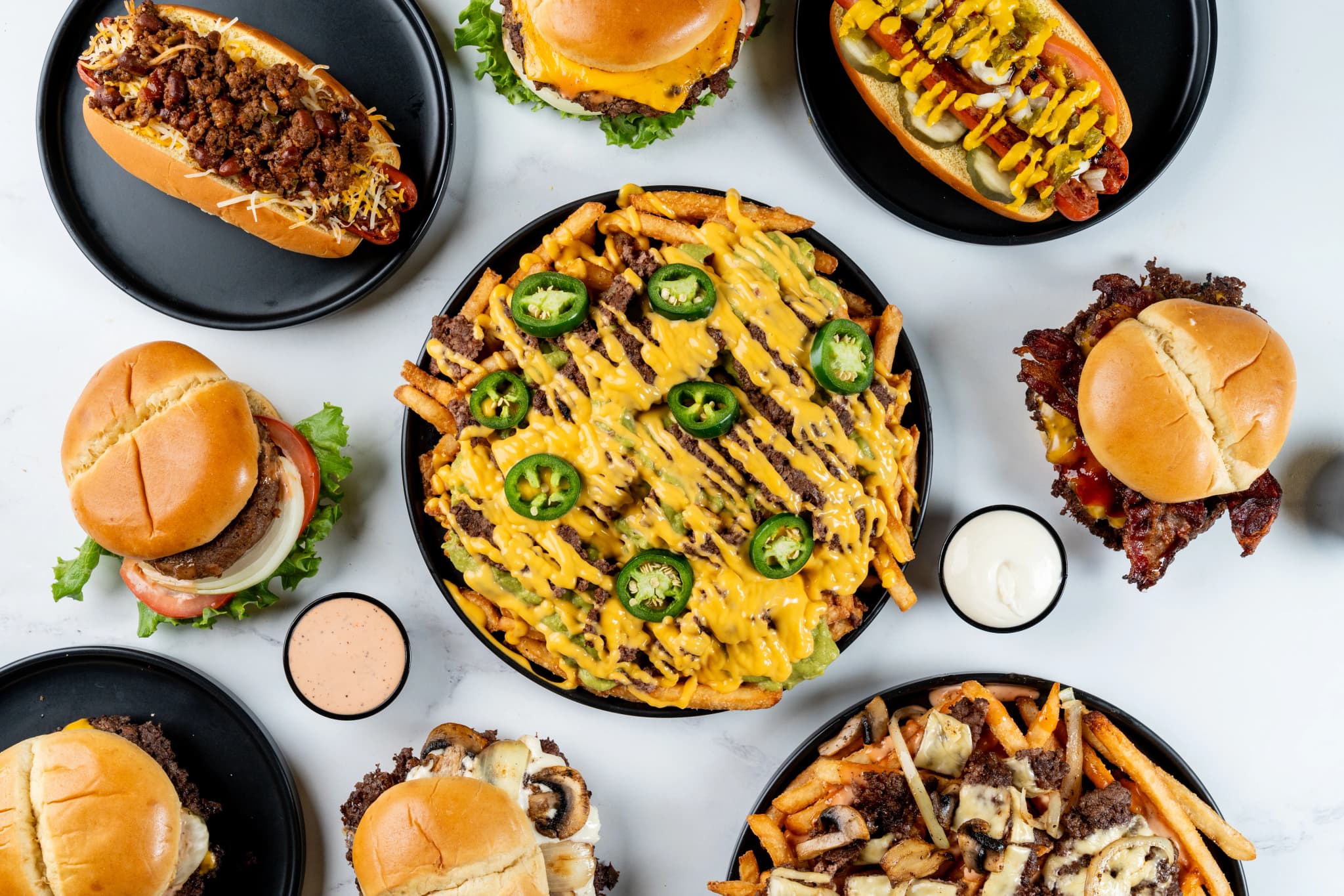 Halal Wagyu Catering Spread