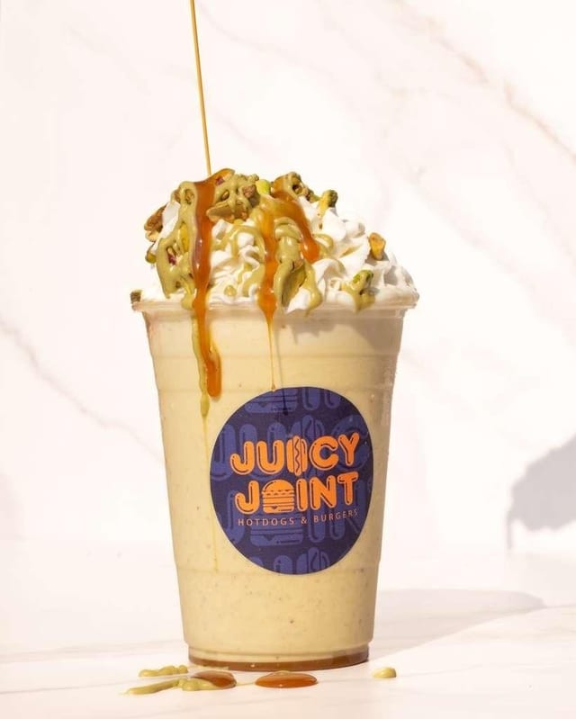 Caramel Pistachio Milkshake