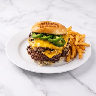 Jalapeño Groove Sizzler Smash Burger