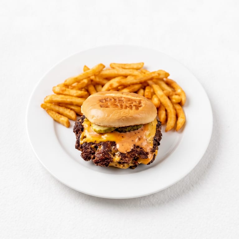 Indulge in Our Smash Burger